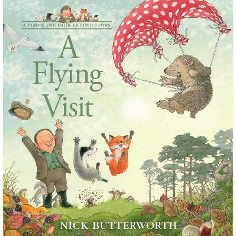 A Flying Visit (A Percy the Park Keeper Story) (Paperback) - Nick Butterworth